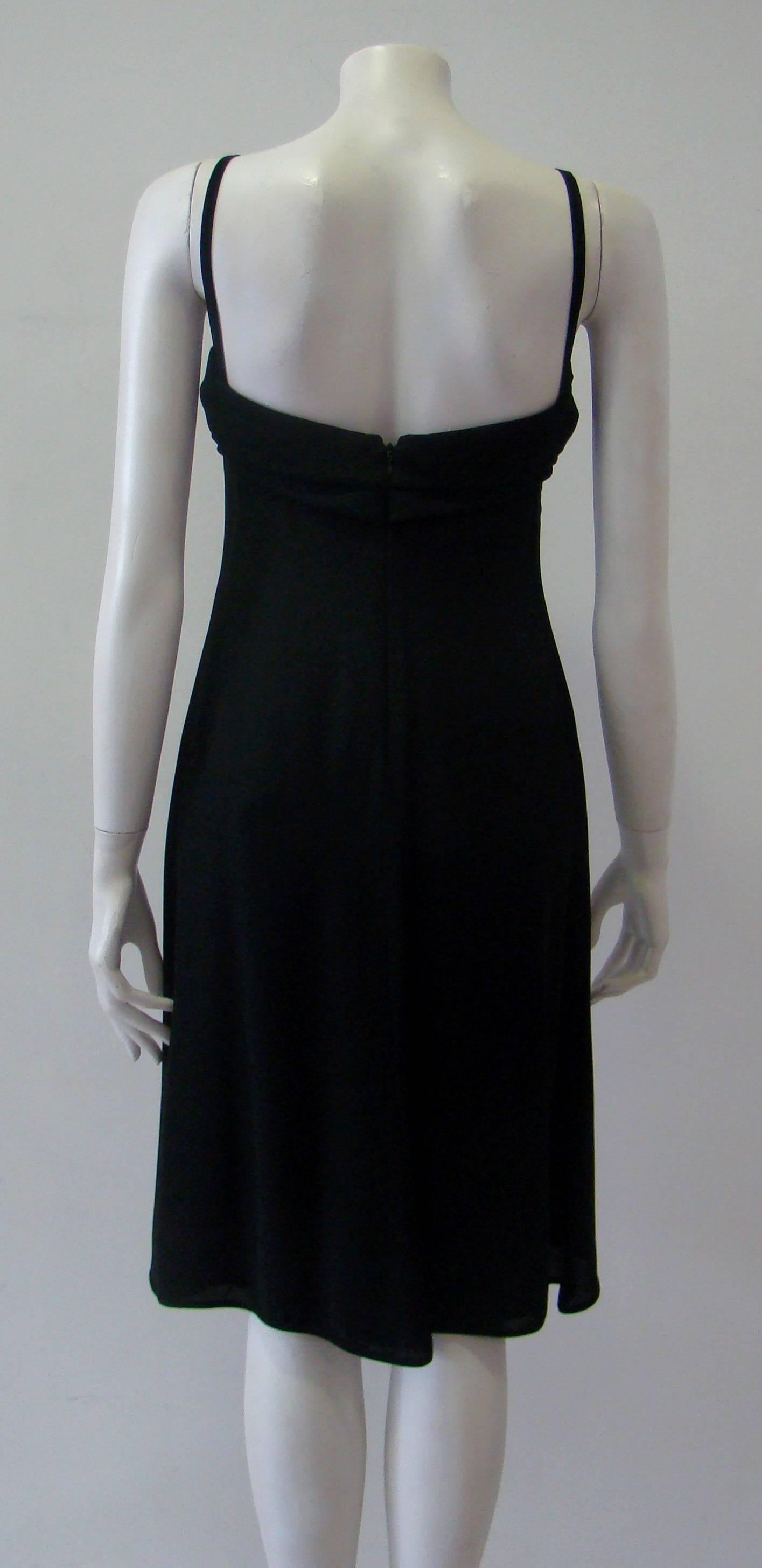 Gianni Versace Couture Front Buttoning Dress Spring 1996 For Sale 2