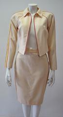 Istante By Gianni Versace Skirt Suit Spring 1996