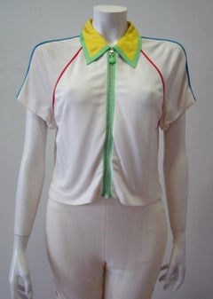 Gianni Versace Couture Zip Athletic Jacket, Spring 1996