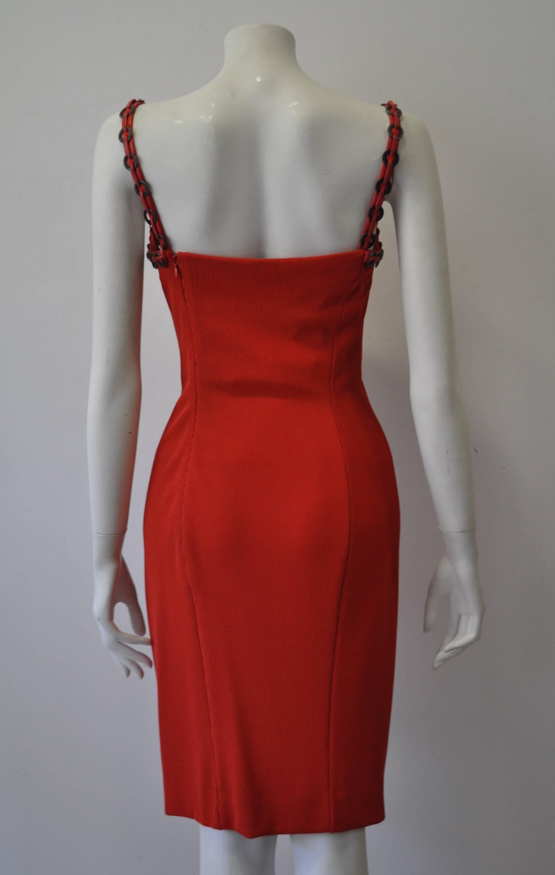 red siren dress