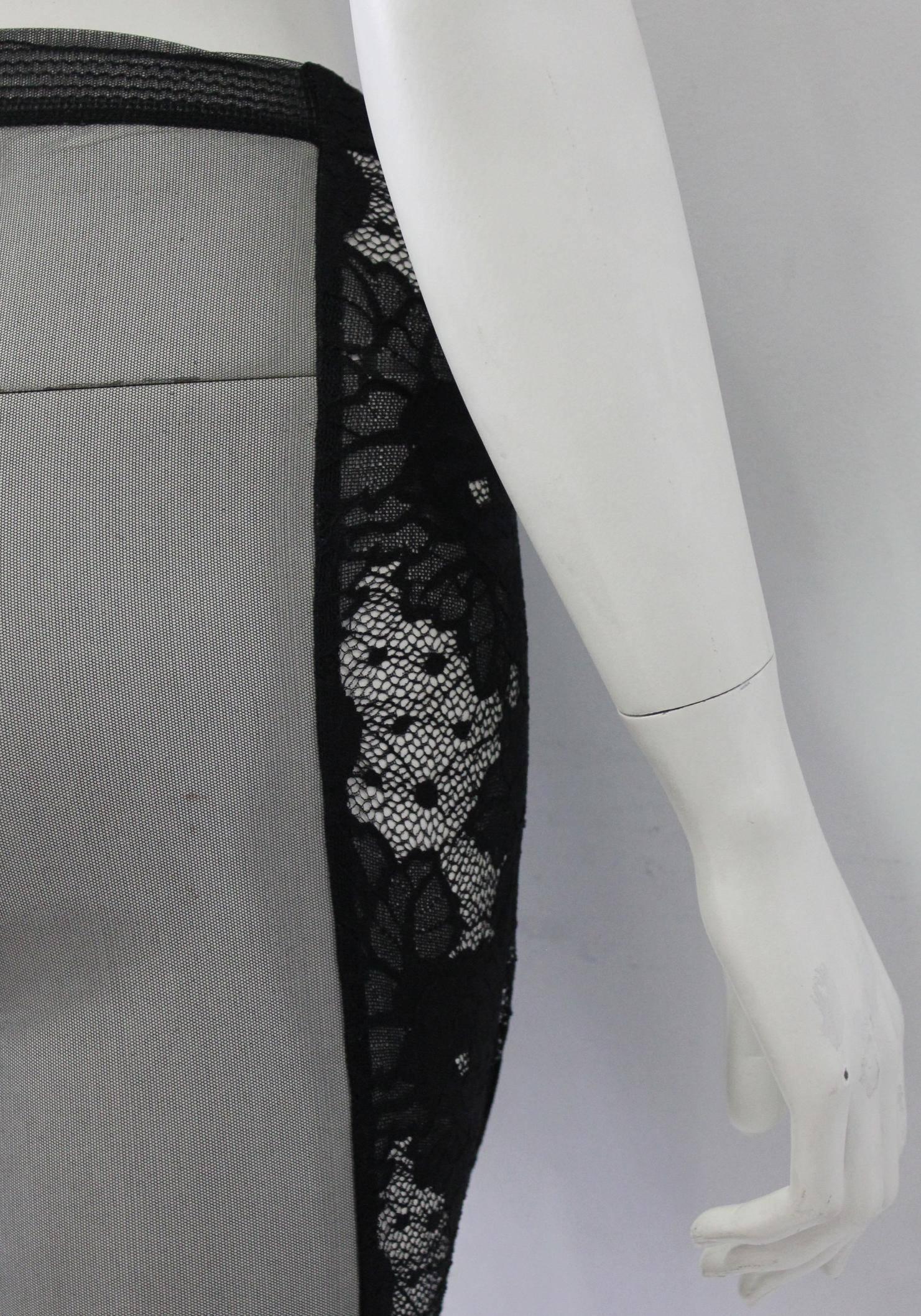 Gianni Versace Istante Fabulous Floral Lace Leggings For Sale 1