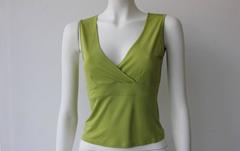 Chic Etro Faux Wrap Bodice Silk Top