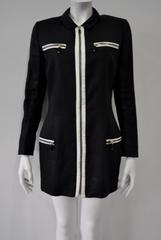 Important Gianni Versace Long Linen Blazer