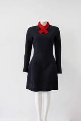 Must Have Superlative Gianni Versace Silk Quilted Embroidered Dress Fall 1987