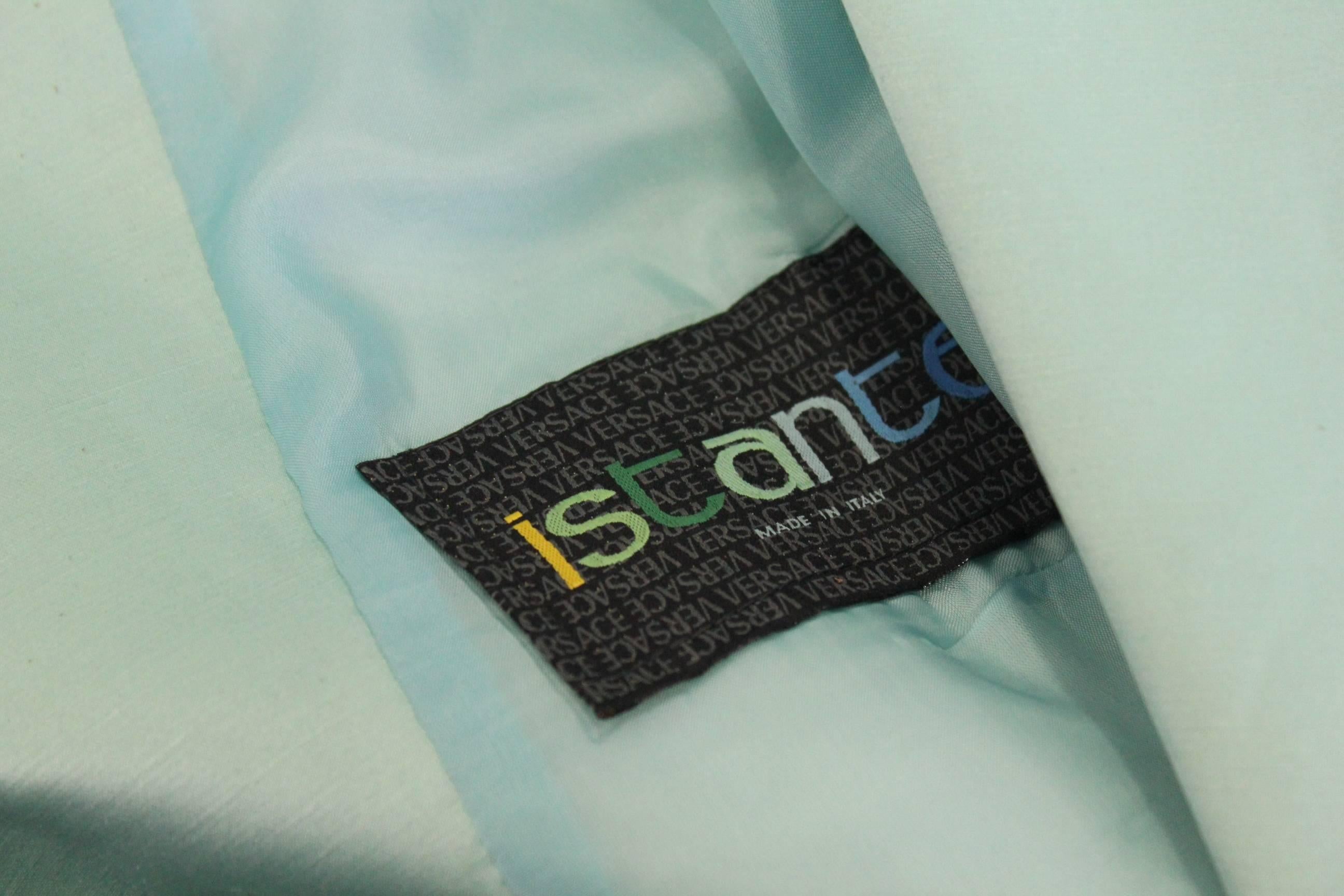 Istante Jacket Linen Silk 1990's For Sale 1