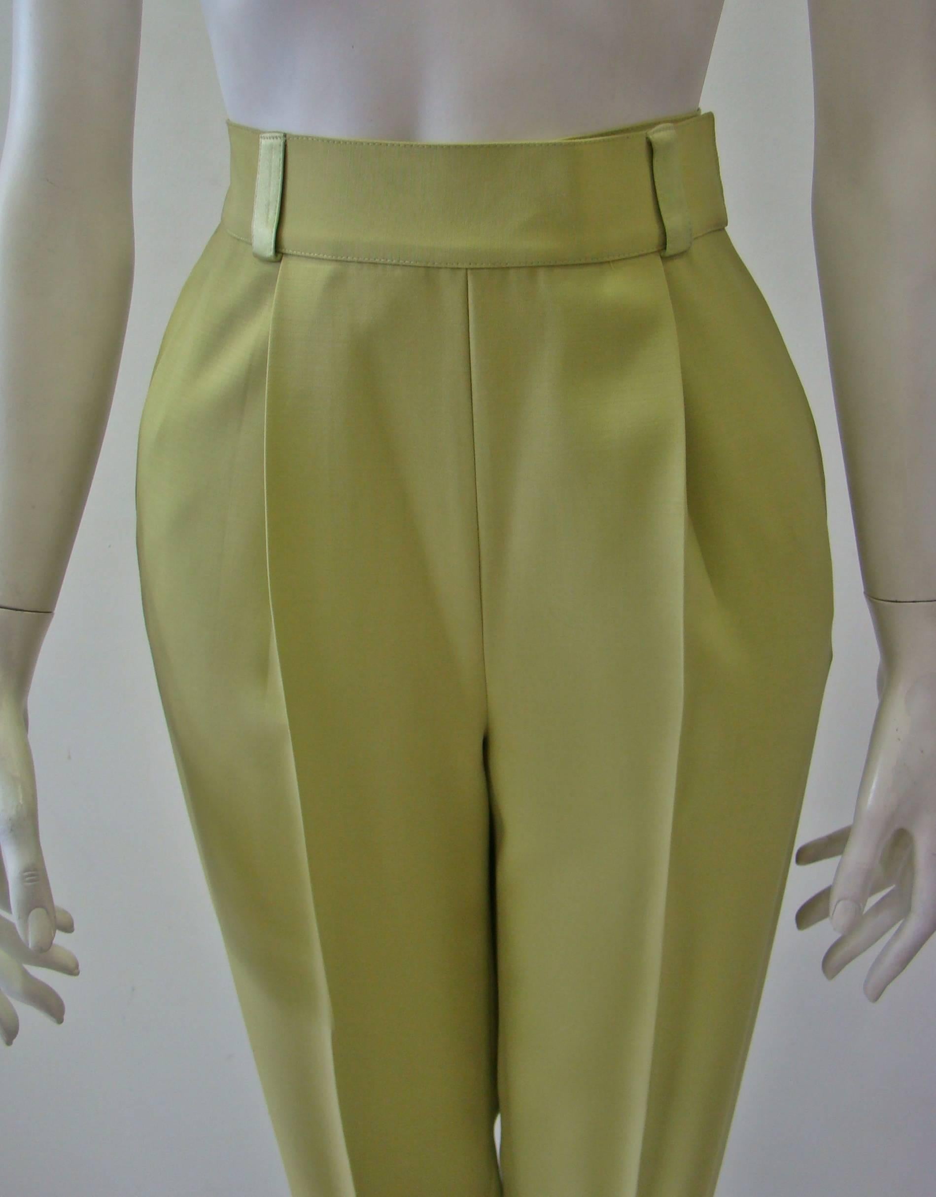Gianni Versace Couture High Waisted Pants Fall/Winter 1992 In New Condition For Sale In Athens, Agia Paraskevi