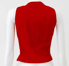 Rare Gianni Versace Couture Nautical Waistcoat Spring 1993