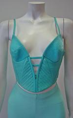 Gianni Versace Couture Silk Bustier Spring 1995