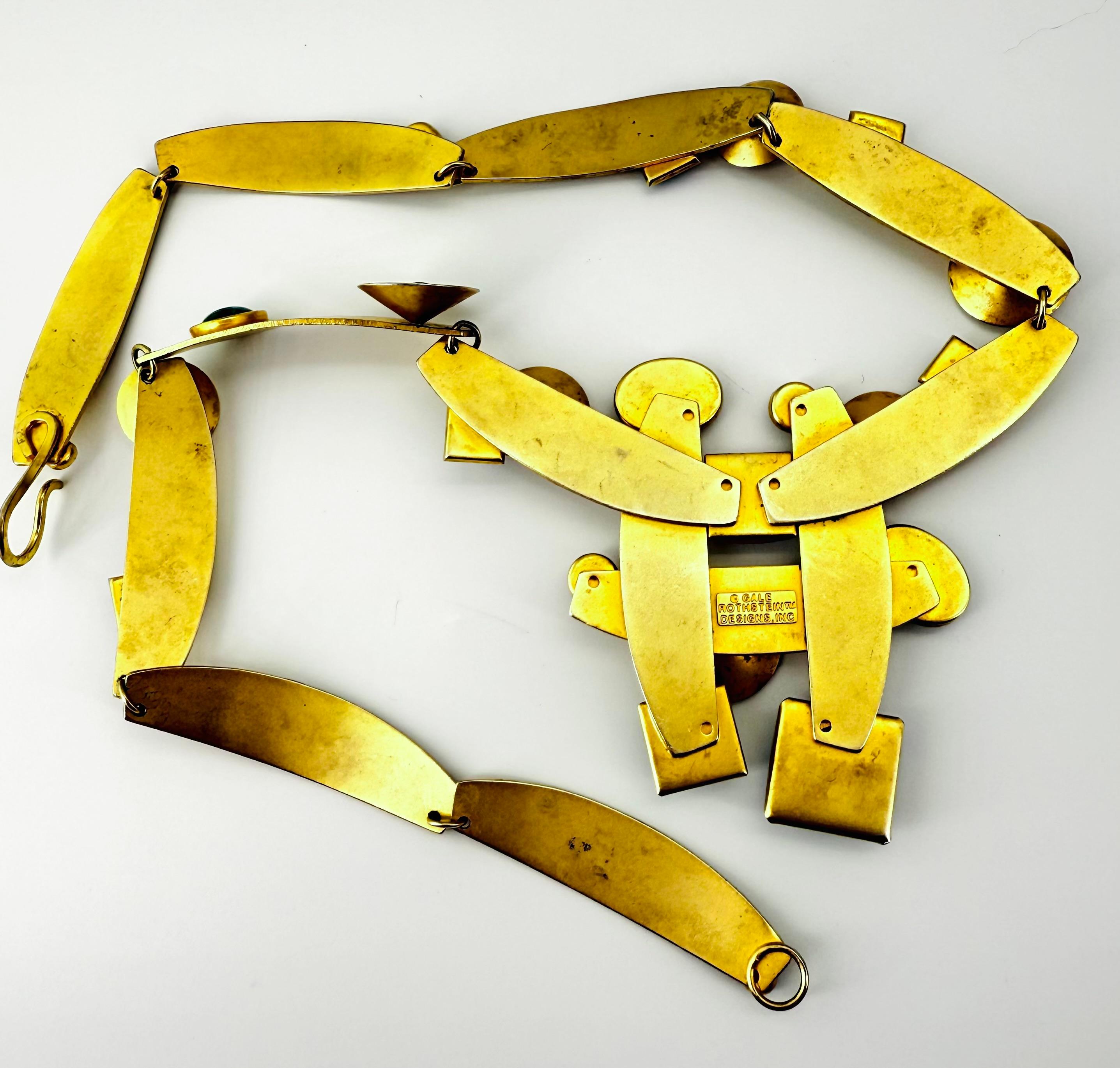 Gale Rothstein Incroyable collier en pierres semi-précieuses en vente 4