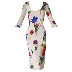 Dolce & Gabbana stretch Silk Floral Dress