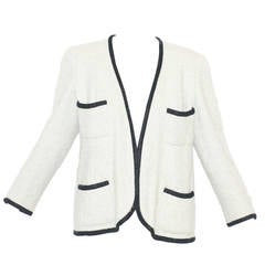 Chanel Haute Couture Pale Mint Jacket