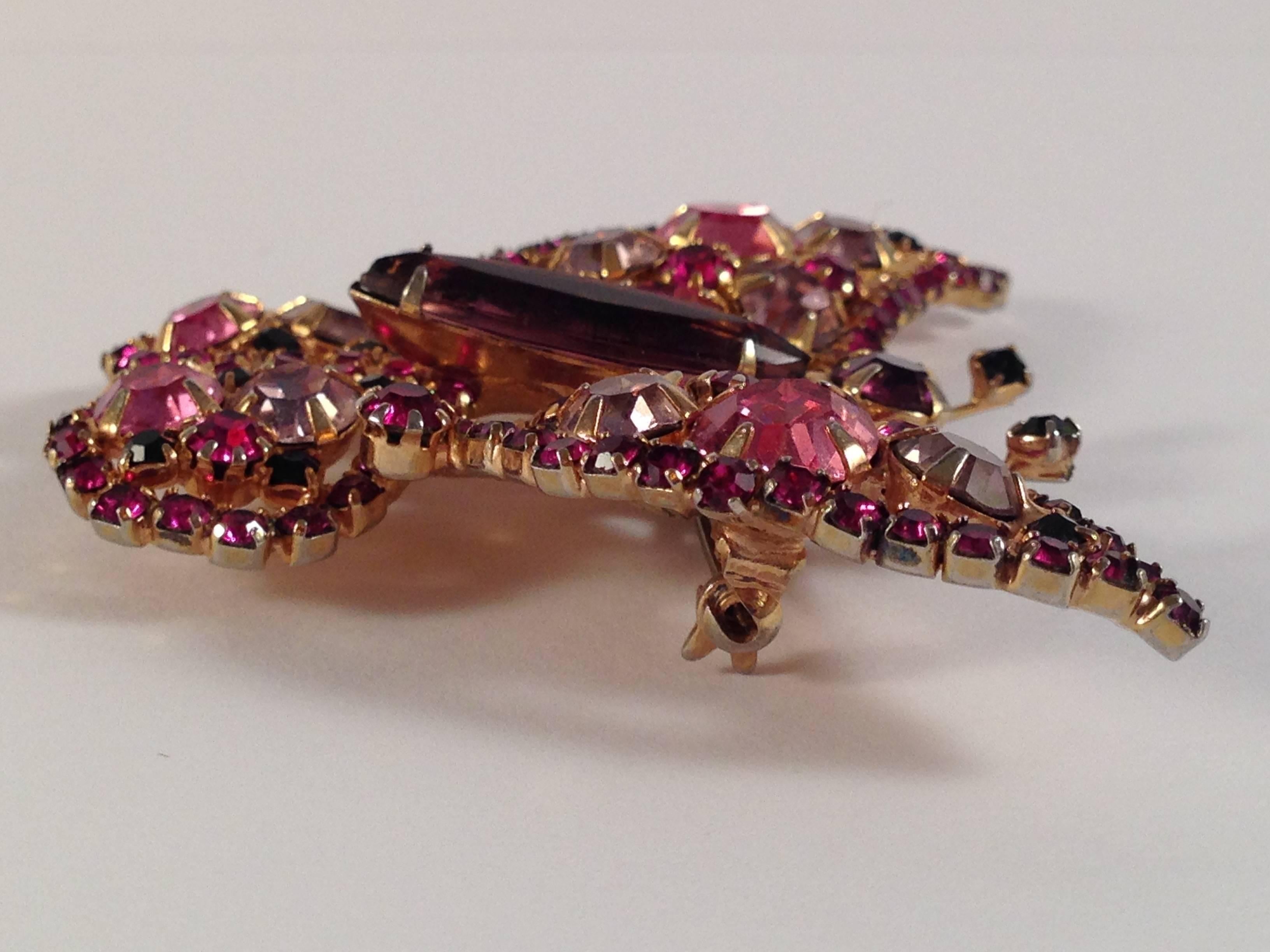 alice caviness butterfly brooch