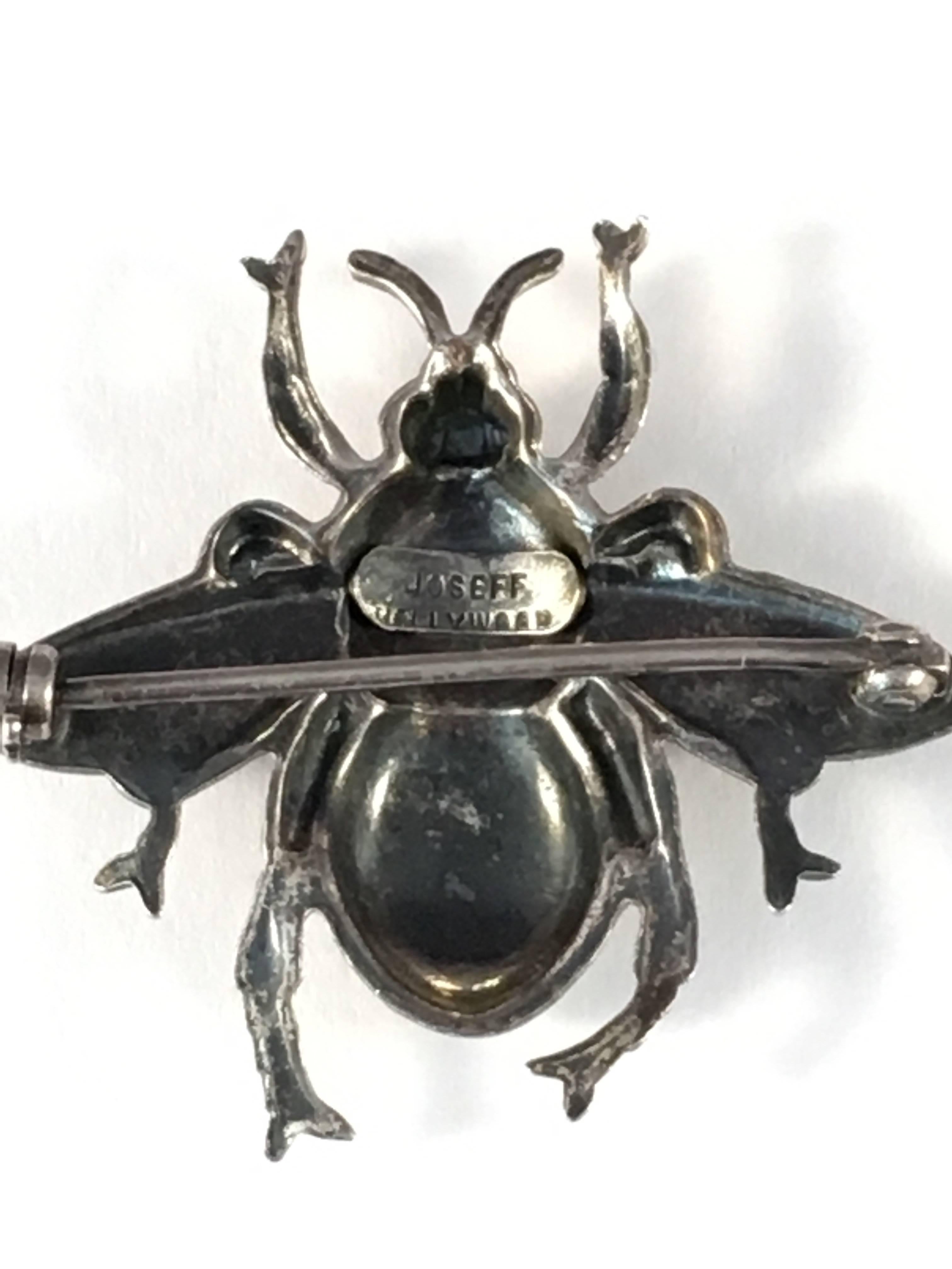 Women's Joseff of Hollywood Silver Bee Pin