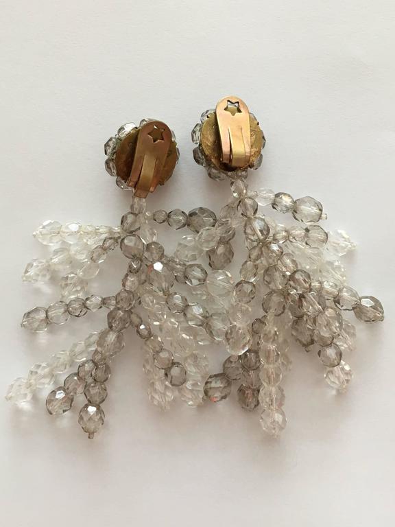 1960's Button Earrings by Coppola & Toppo