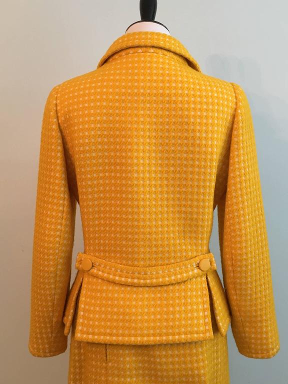 1960s Yellow Givenchy Two Piece Suit For Sale at 1stDibs | yellow two ...