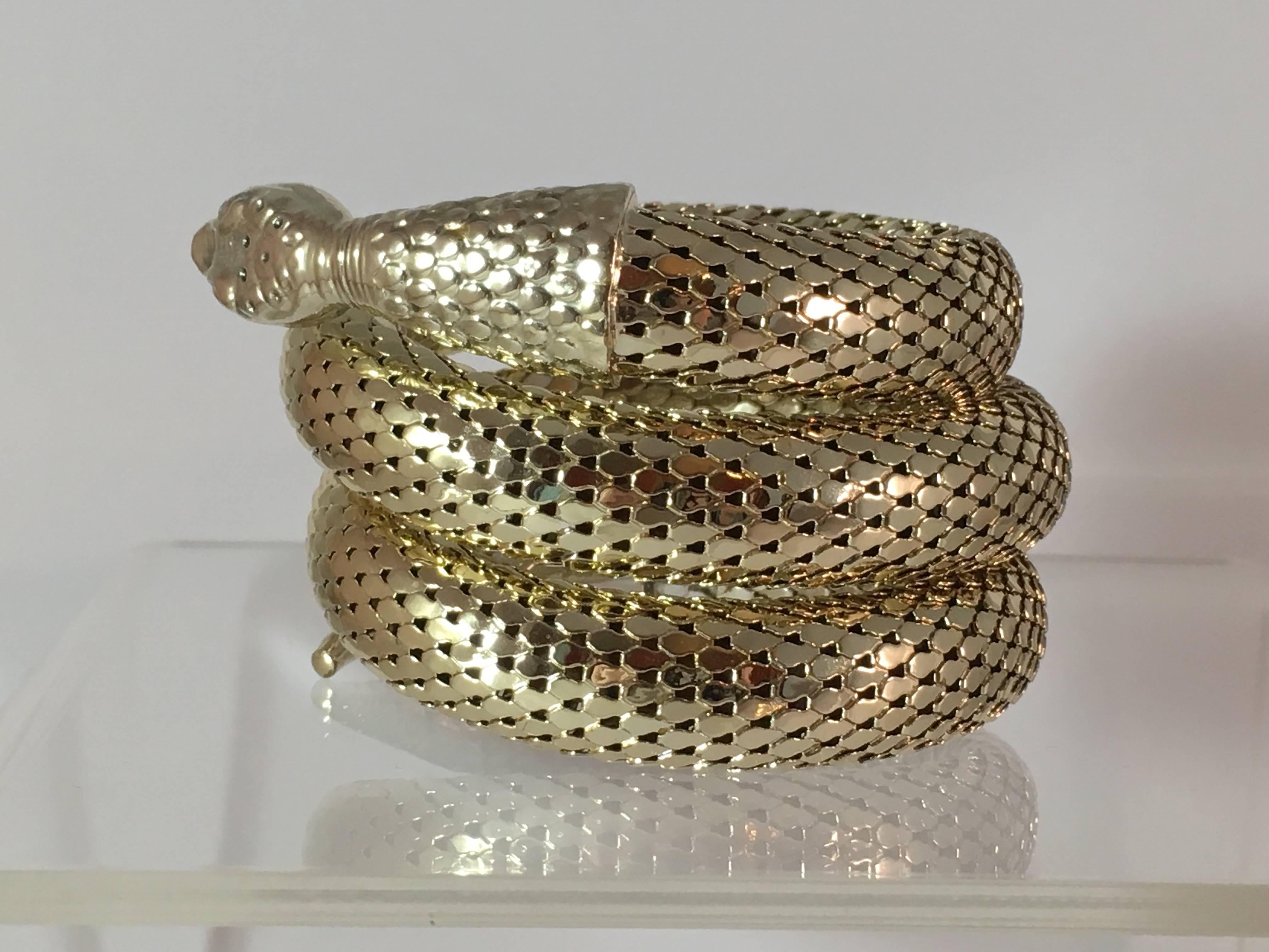whiting davis snake bracelet