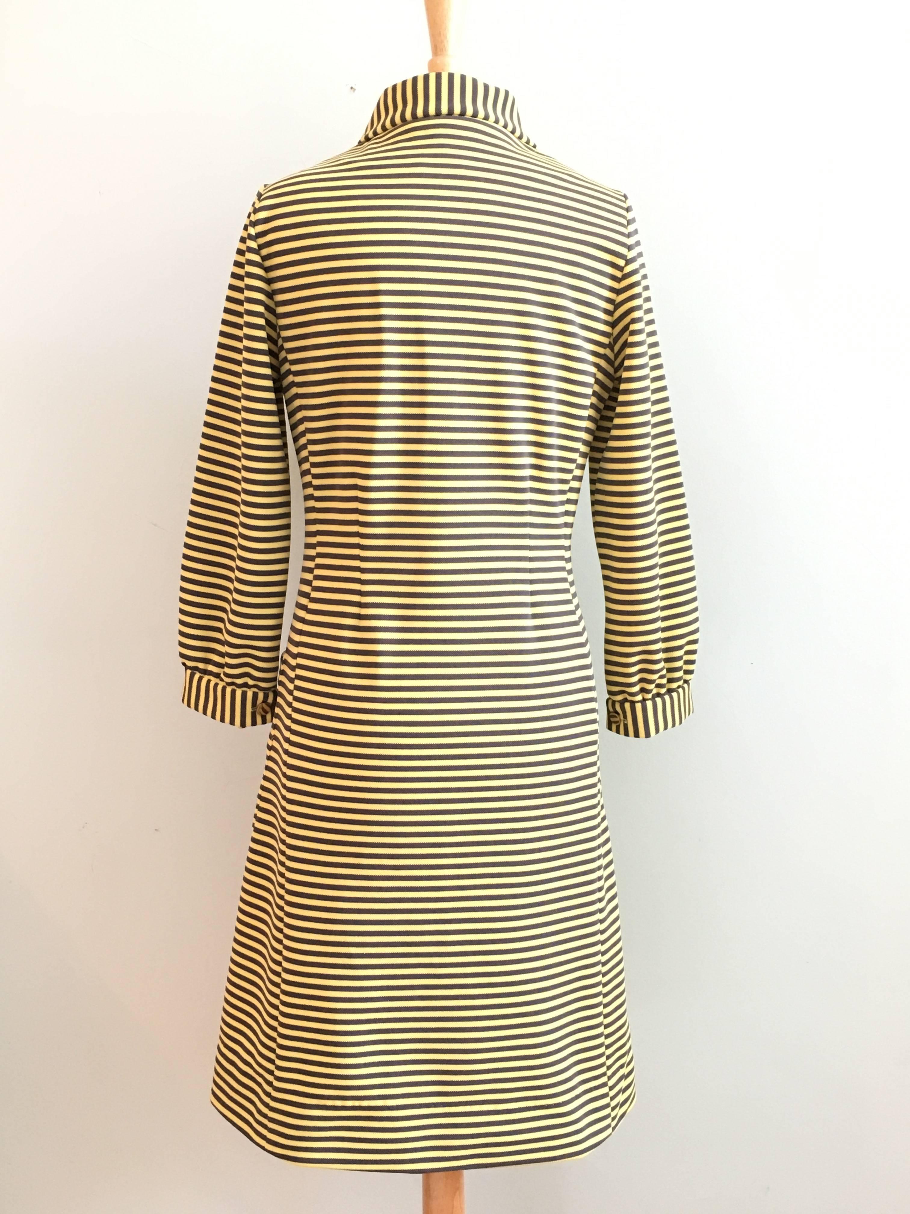 striped lacoste dress