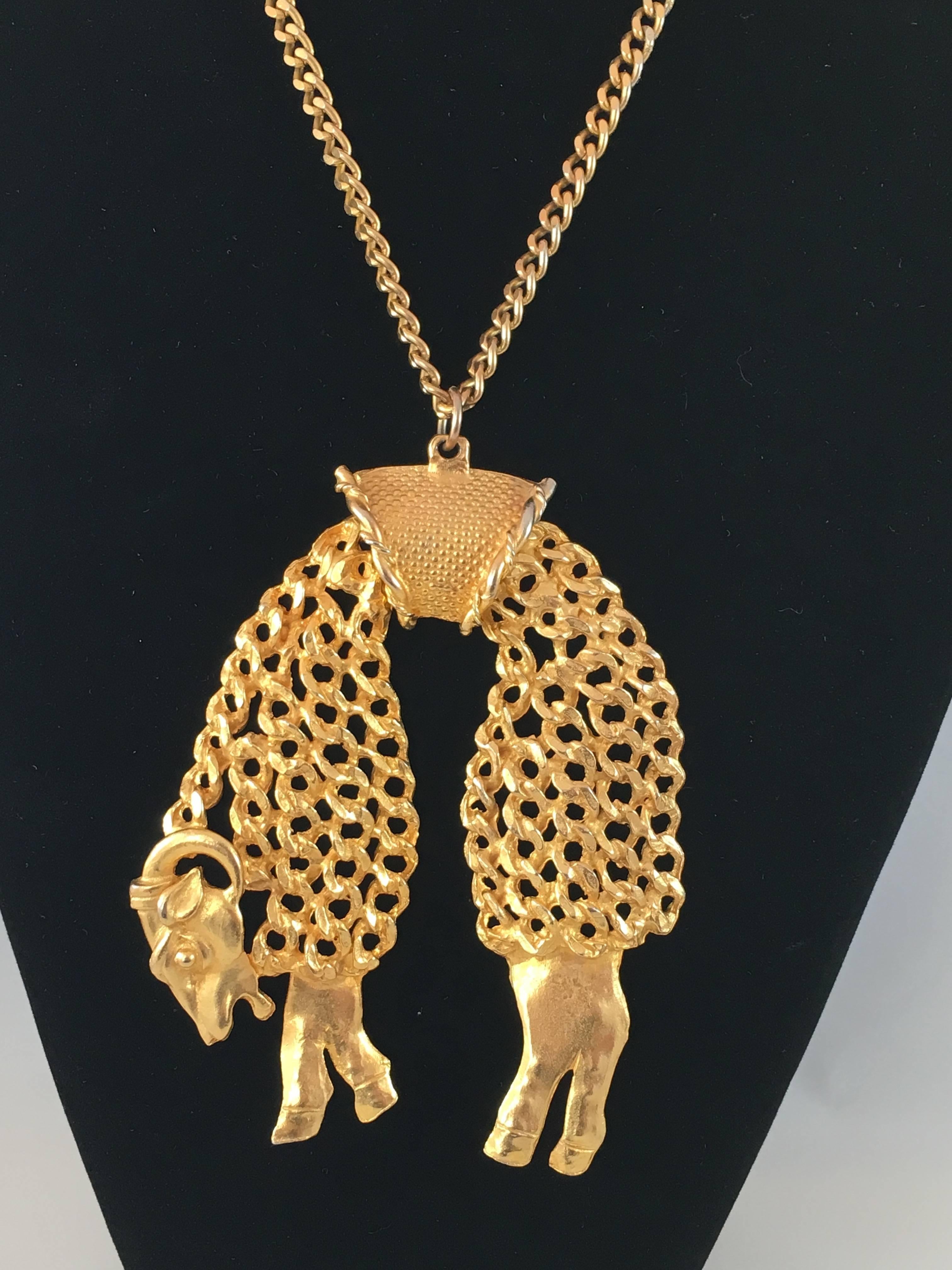 golden fleece necklace