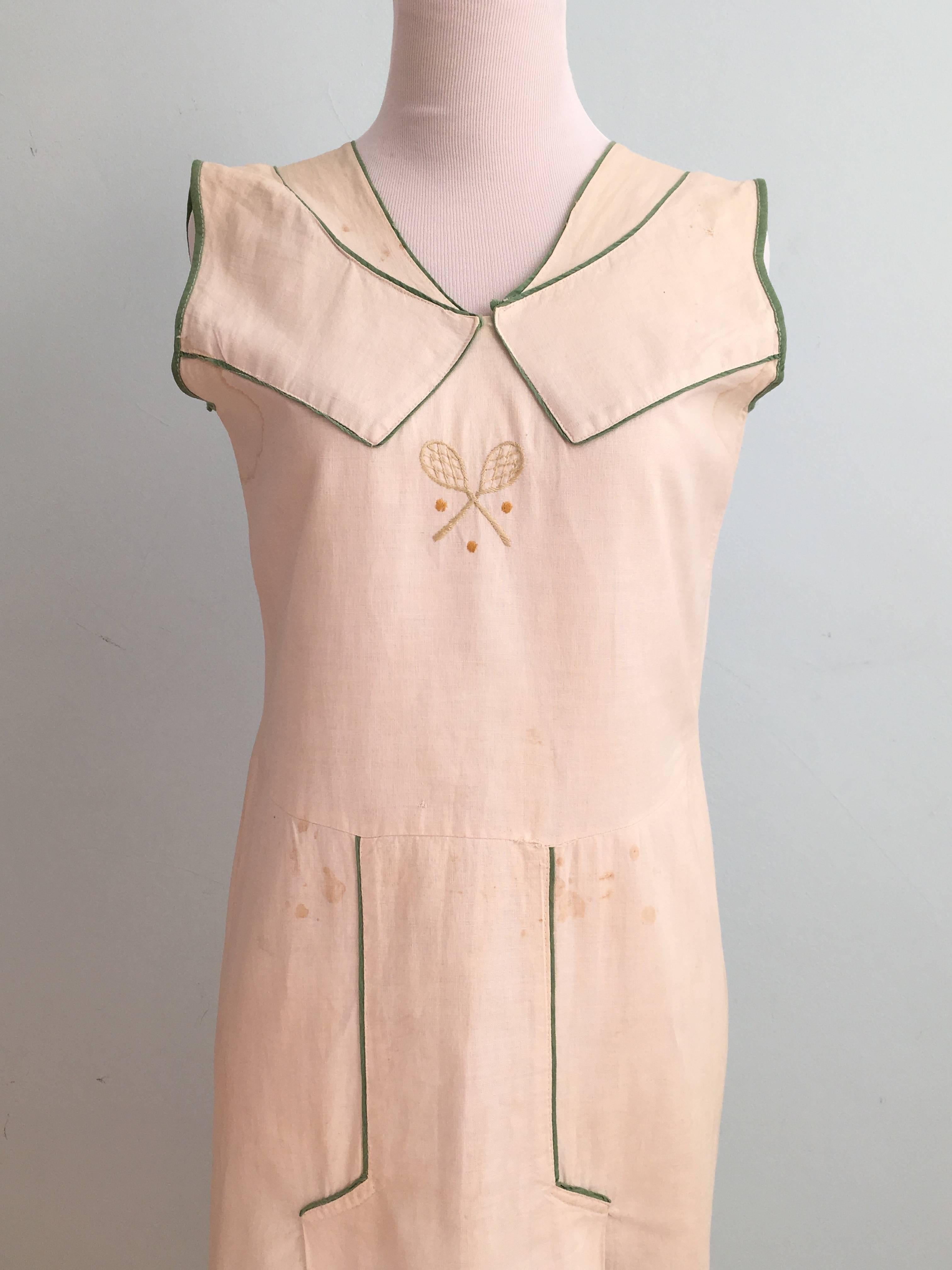 1920s tennis dress