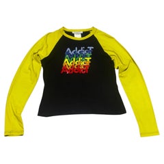 Christian Dior by John Galliano Y2K Dior Addict Long Sleeve Top