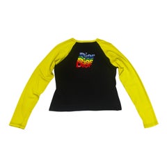 Christian Dior by John Galliano Y2K Dior Addict Long Sleeve Top
