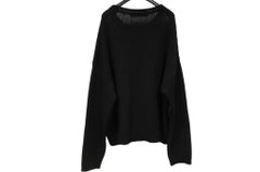 Enfants Riches Deprimes Logo Sweater Size Large Black White Wool Long Sleeve