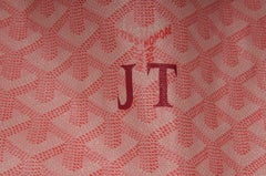 Goyard Rose Pink Saint Louis GM Tote Shoulder Bag Limited Top Handle Travel