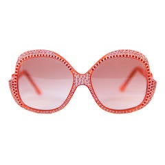 Stunning Glamour Pucci Maharaja 70's Sunglasses