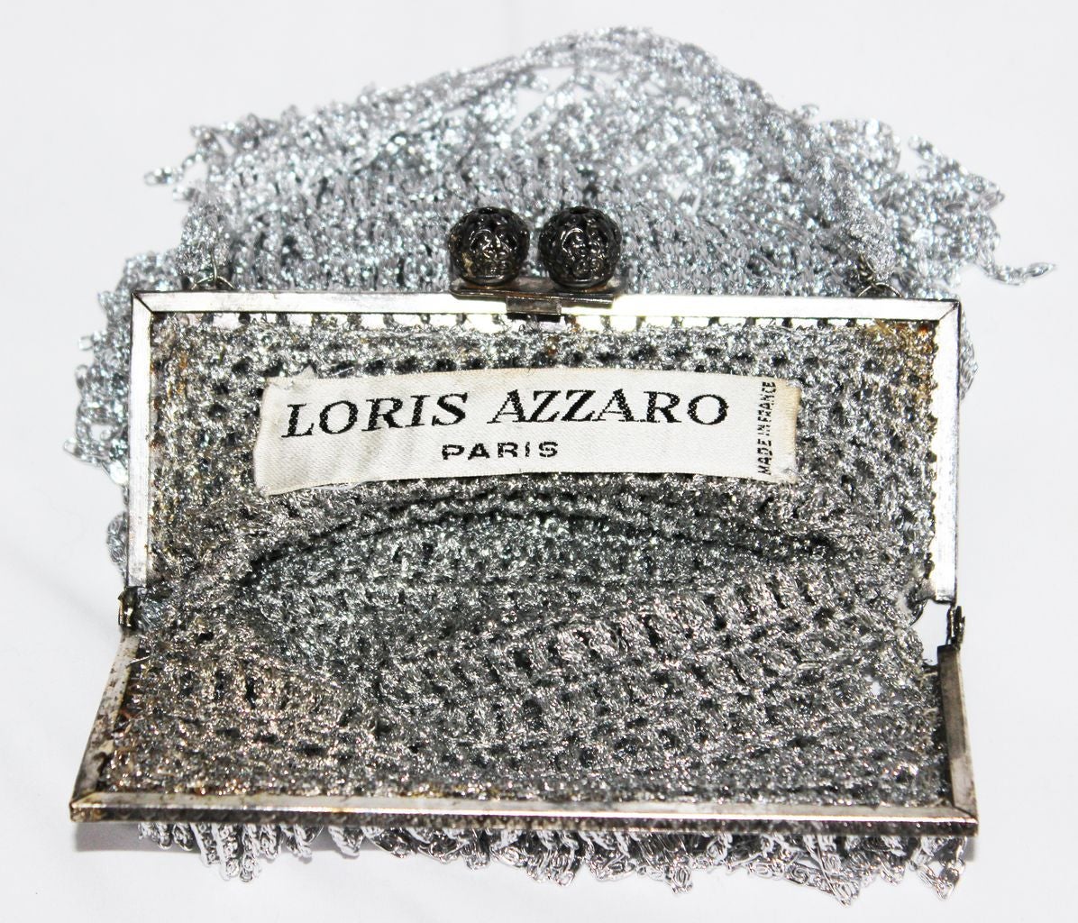 Glamour & collectable vintage Azzaro Evening Bag 1970 In Good Condition In Verviers, BE