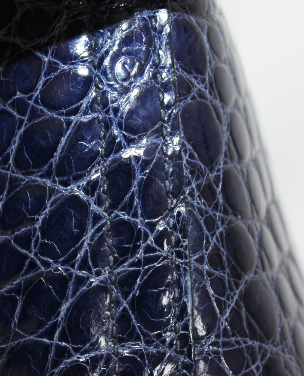 Hermès Fabulous Blue Alligator Bolide Handbag For Sale 1