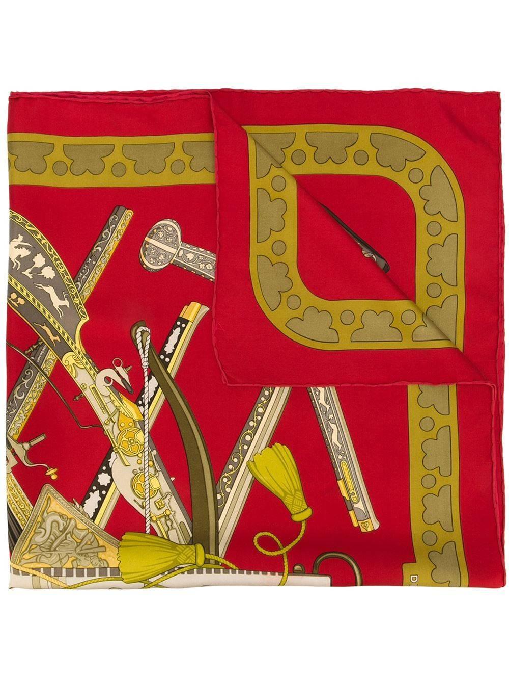 Gorgeous Hermès Diane scarf, designed by Hallo & Vauzelle, 1972. excellent vintage condition. Square 90 cm. 