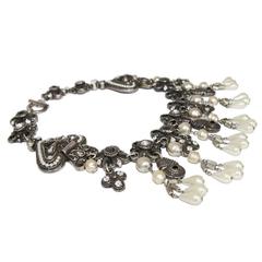 Stunning Claire Deve French Couture Necklace c.1990