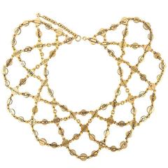 Great Moschino vintage necklace c.1980