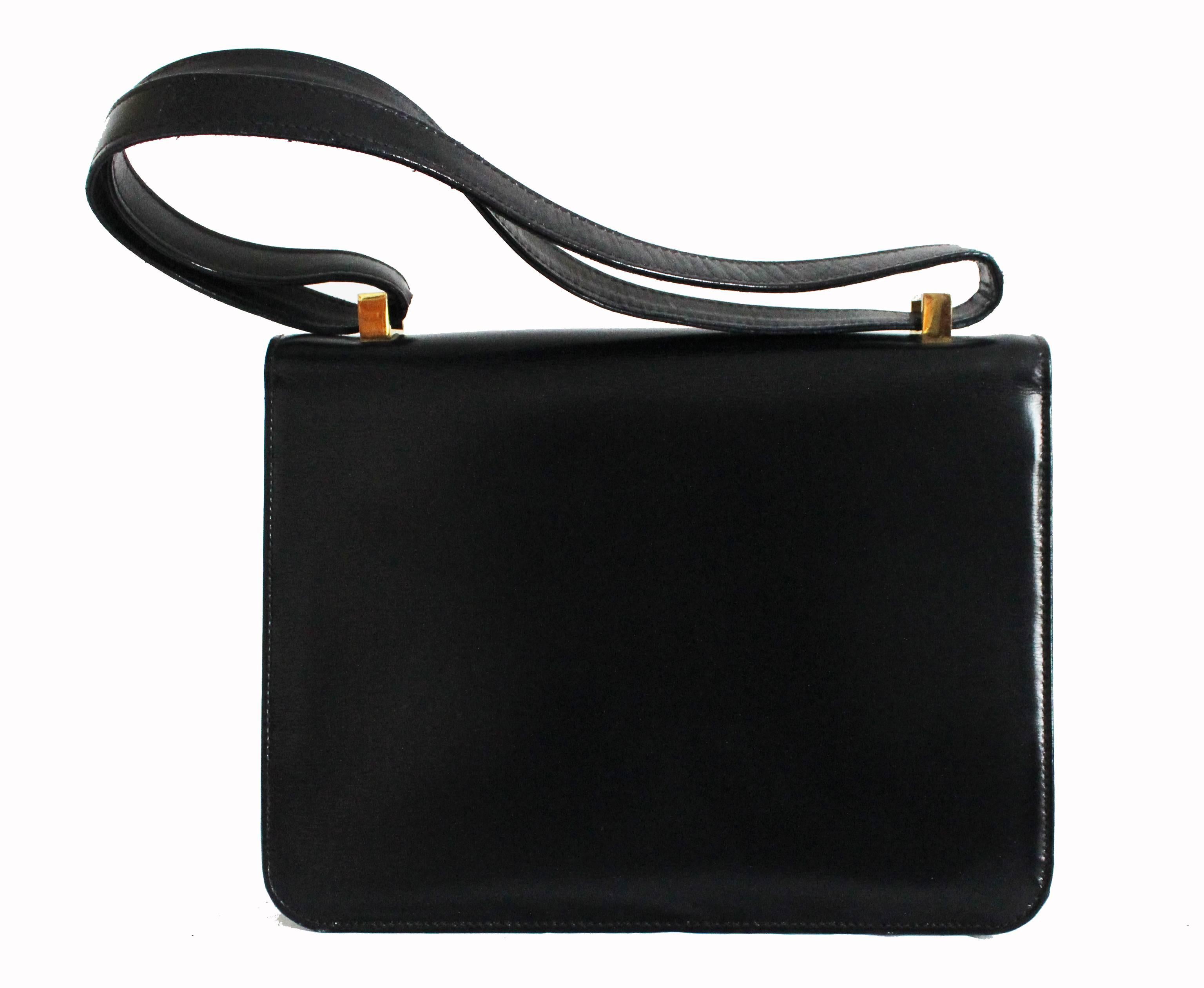 Black Collectable 60s Pierre Cardin Handbag For Sale