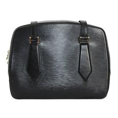Louis Vuitton Voltaire black epi handbag bag 1998 Collector