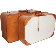 Great Hermes suitcases c.1960