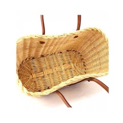 The Garden Party Hermes Wicker basket bag
