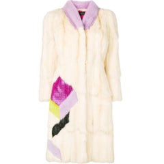 Christian Lacroix Unique Haute Couture White Fur