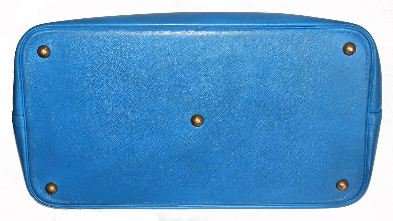Blue Hermès must-have of this summer - XXL Bolide handbag1995