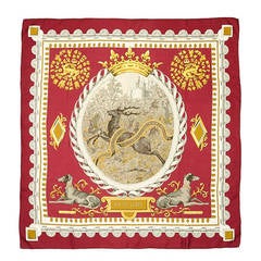 Hermès Vintage 'Val de Loire' scarf