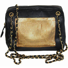 Exceptional Vintage Chanel Disco Handbag 1980