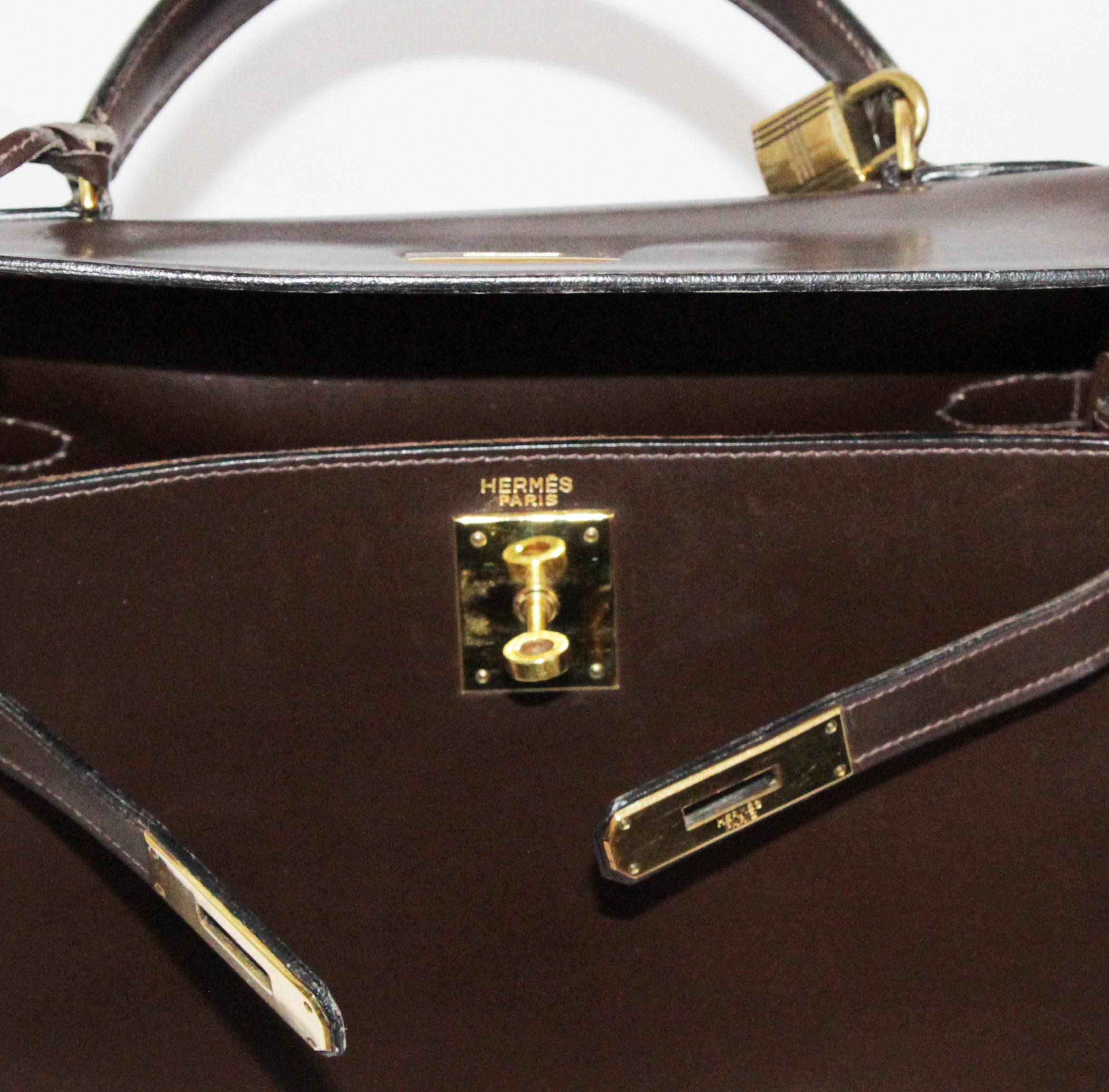 Women's or Men's Hermès Rarity Kelly handbag of 1958 - Excellent condition