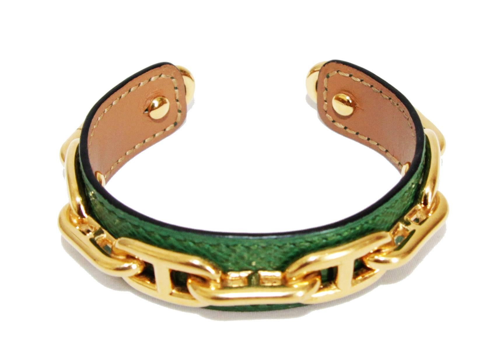 Hermès vintage anchor cuff c.1980 In Excellent Condition In Verviers, BE