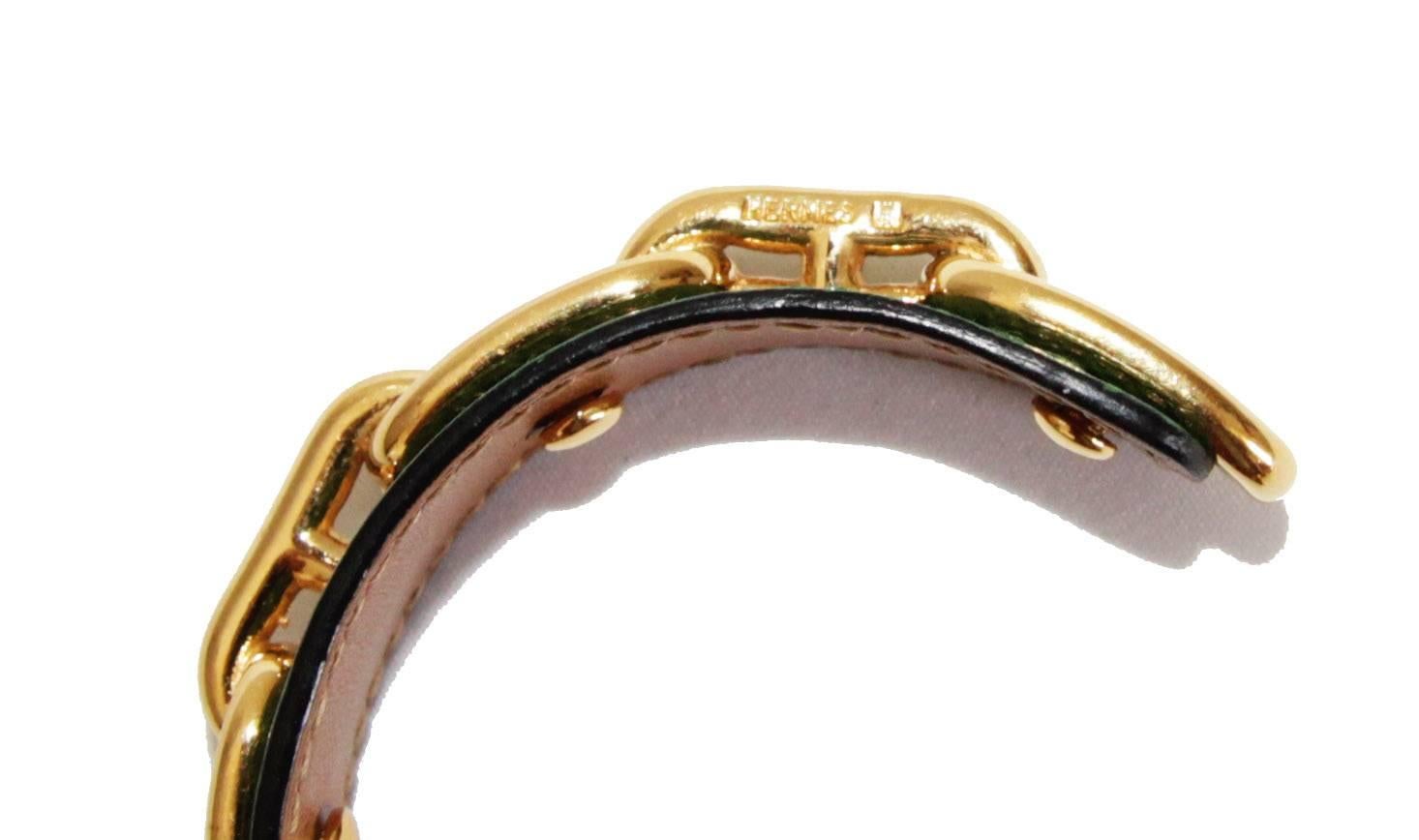 Women's Hermès vintage anchor cuff c.1980