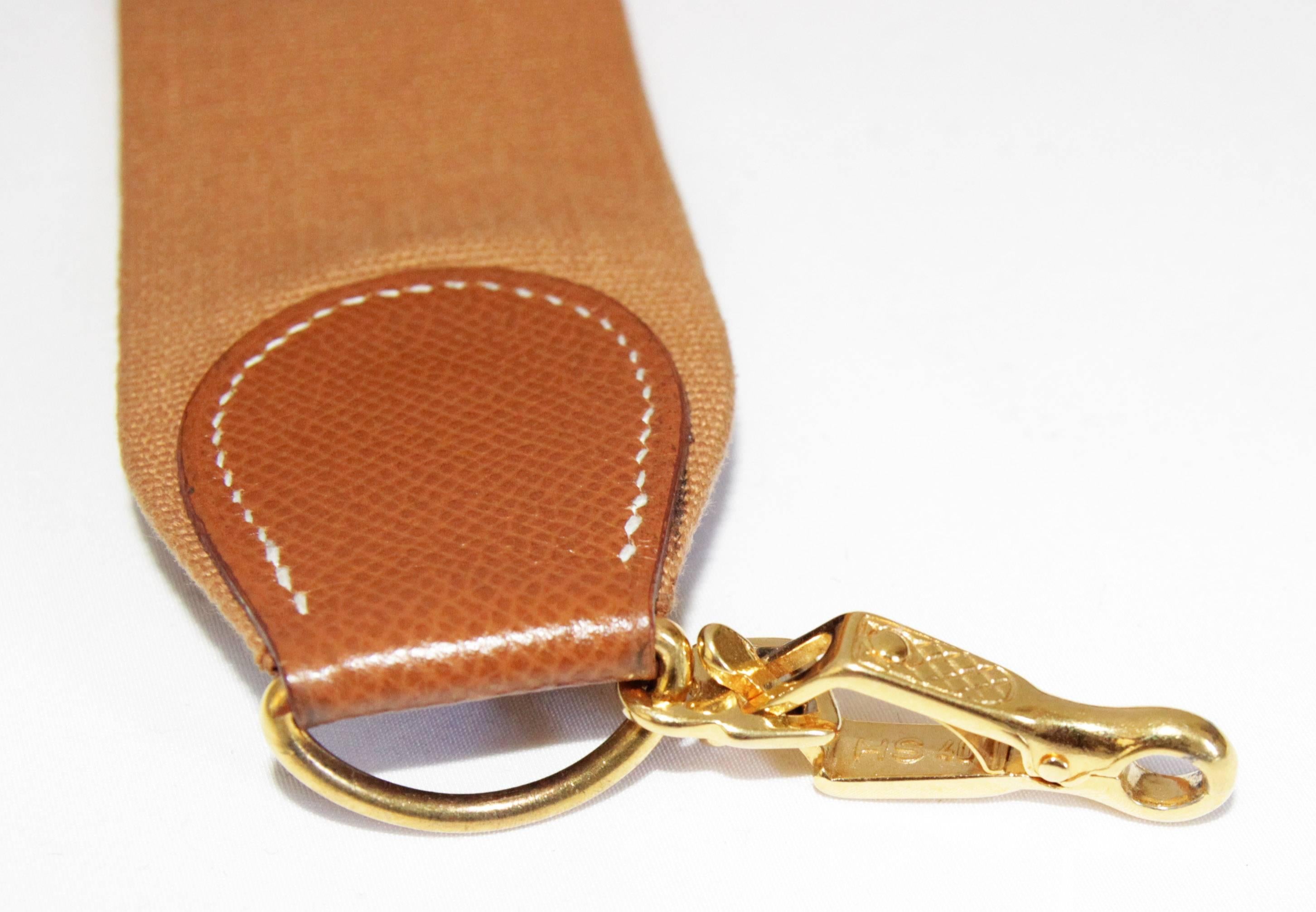 Hermès sports shoulder strap In Excellent Condition In Verviers, BE