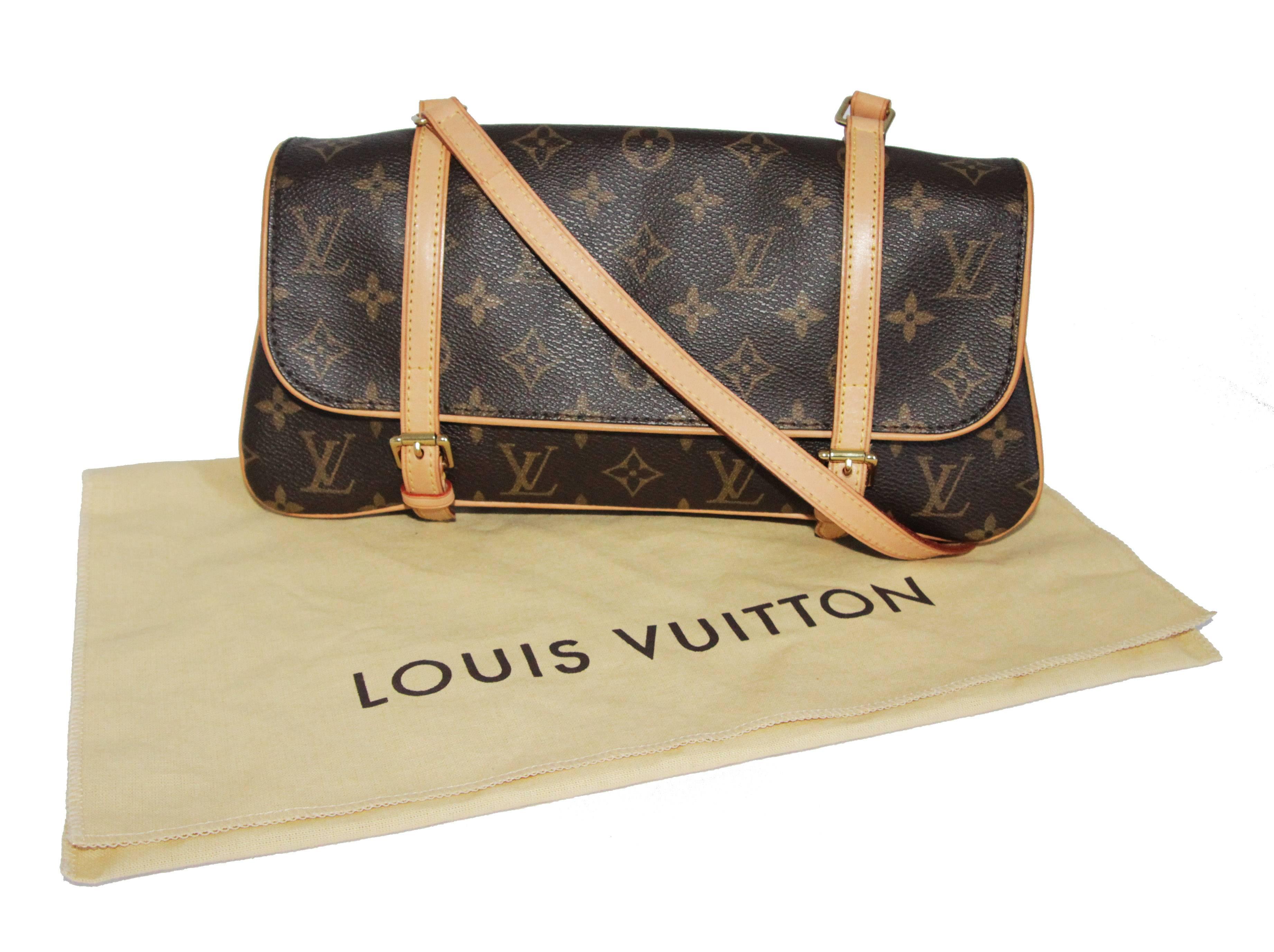 Gray Louis Vuitton Marelle MM Clutch/bag of 2004