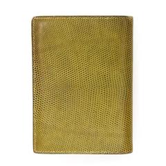 Hermes lizard skin planner c.1970