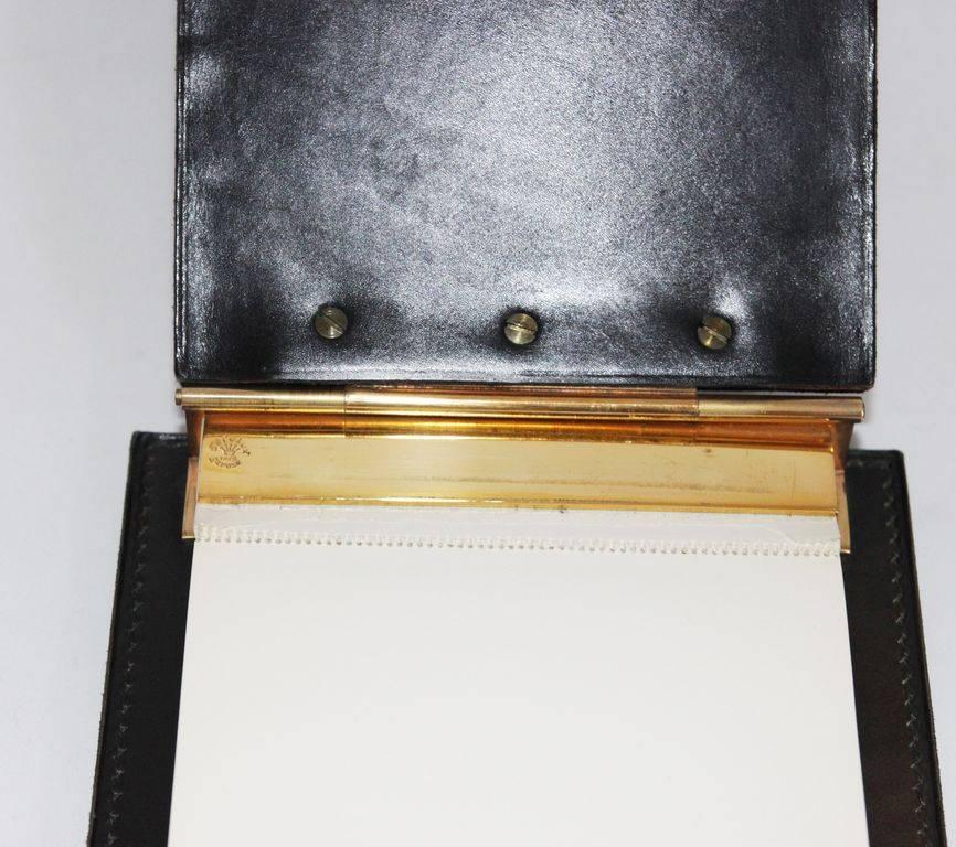 Black Rare Delvaux notebook c.1960