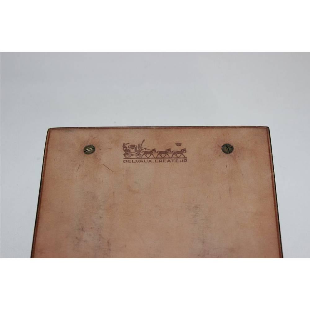Women's or Men's Rare Delvaux notebook c.1960