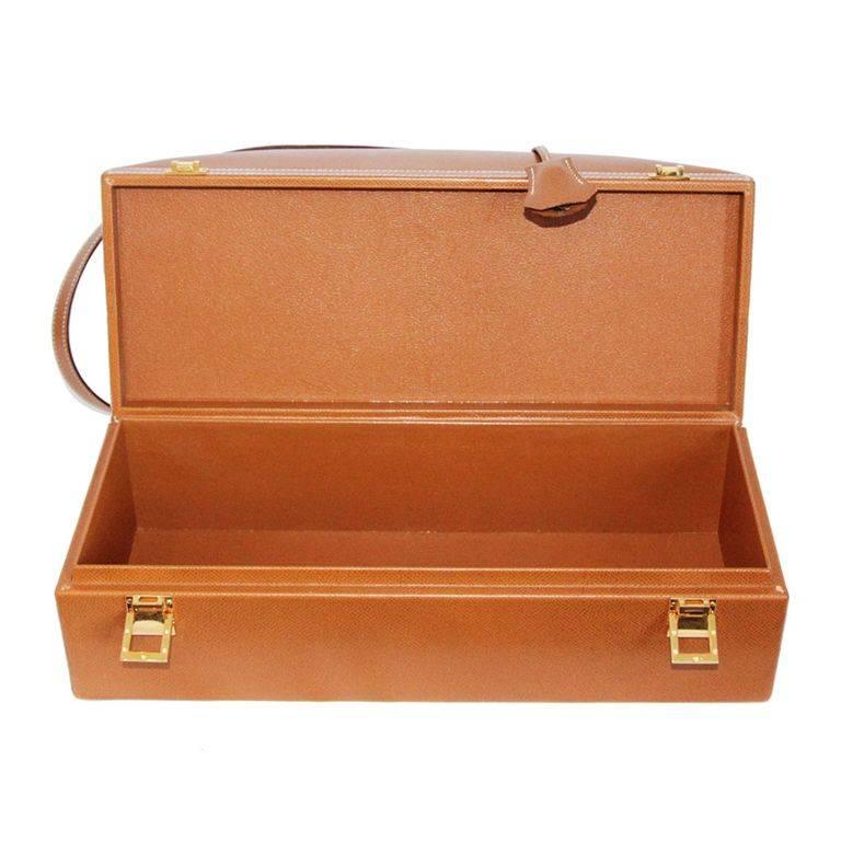 Brown Rare Hermes Macpherson doctor bag of the 90s